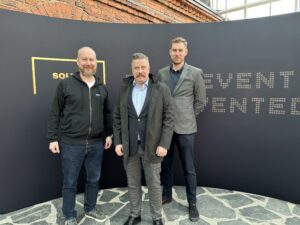 Metatavun johtajisto Jere Lauha, Mikko Lampi ja Petri Janhunen